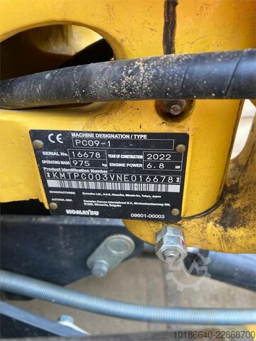  Komatsu PC09-1HAM