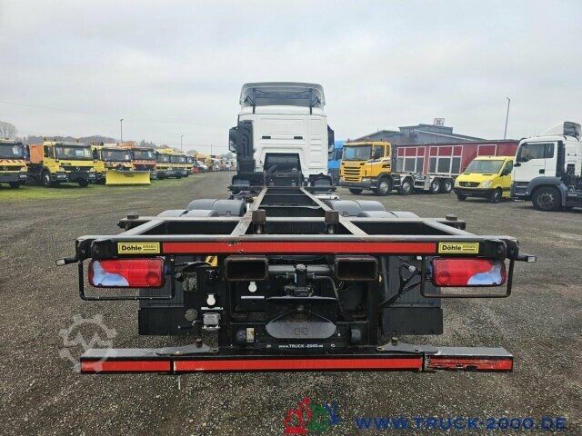Wissellaadbak vrachtwagen MAN TGS 26.320 6x2 BDF Mitnahmestapler AHK 1. Hand