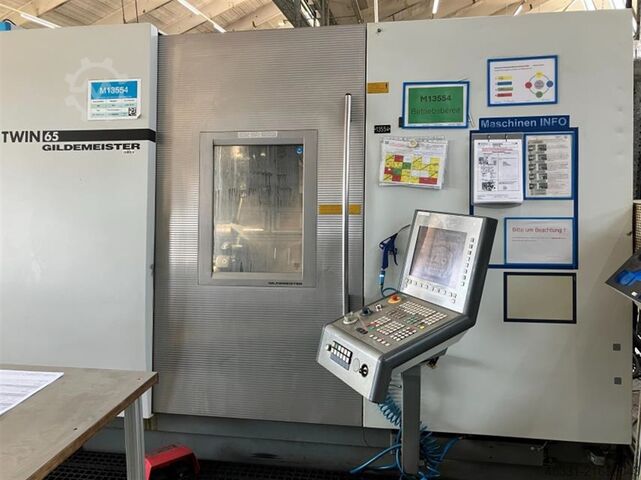 CNC soustružnické a frézovací centrum GILDEMEISTER MF TWIN 65-II