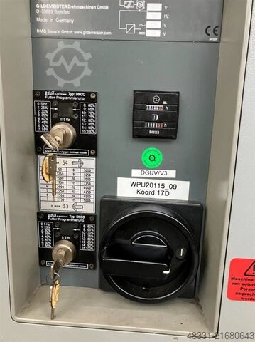 CNC soustružnické a frézovací centrum GILDEMEISTER MF TWIN 65-II