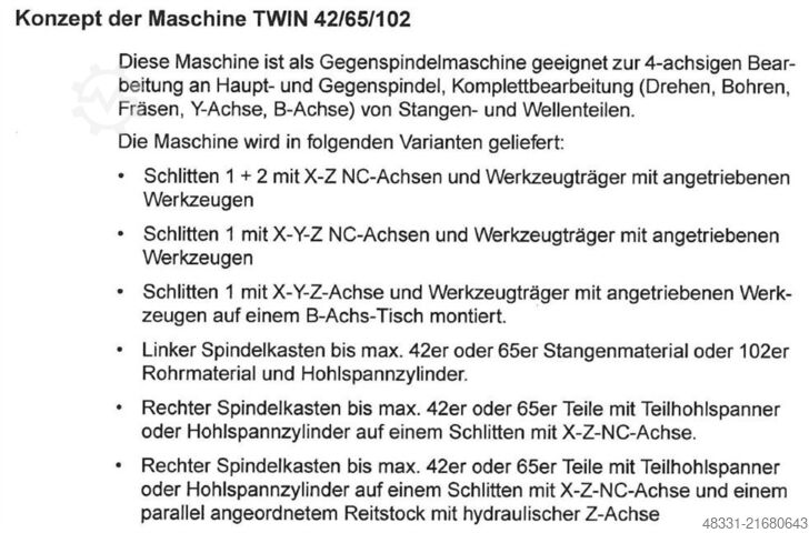 CNC soustružnické a frézovací centrum GILDEMEISTER MF TWIN 65-II