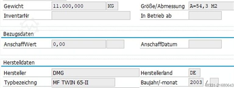 CNC soustružnické a frézovací centrum GILDEMEISTER MF TWIN 65-II