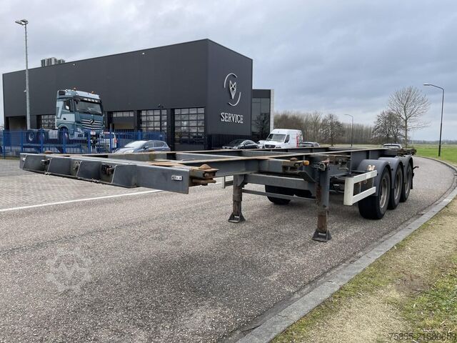 Přeprava kontejnerů Renders ROC 12.27 CC 20-30 FT Chassis / BPW Axles / Dis...