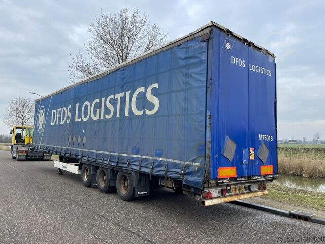 Posuvné plachty Krone SD 3-Axle Mega / BPW Axles / NL Trailer