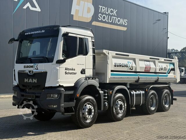 Skraldevogn MAN TGS 35.480 TGS 35.480 8x4 Retarder 3-Seiten-Kipper