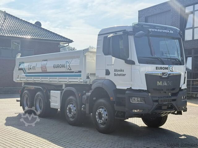 Skraldevogn MAN TGS 35.480 TGS 35.480 8x4 Retarder 3-Seiten-Kipper