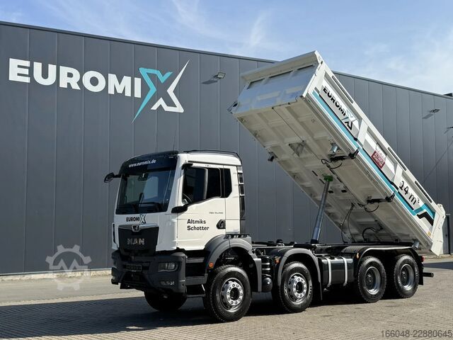 Skraldevogn MAN TGS 35.480 TGS 35.480 8x4 Retarder 3-Seiten-Kipper