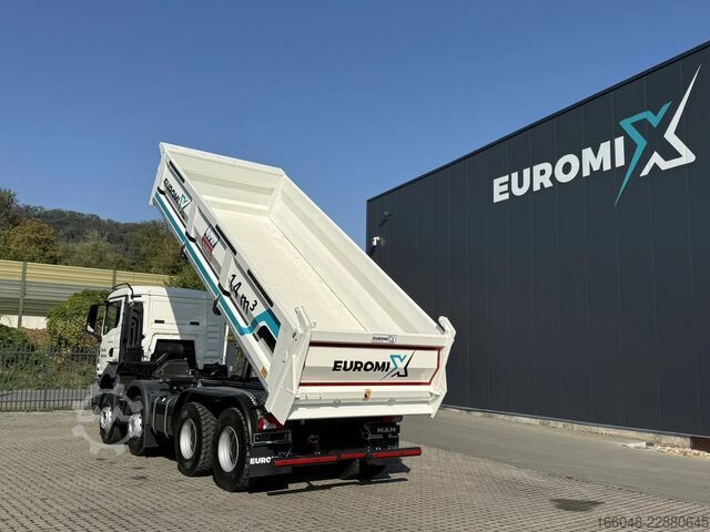 Skraldevogn MAN TGS 35.480 TGS 35.480 8x4 Retarder 3-Seiten-Kipper