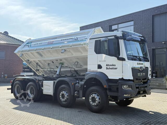 Skraldevogn MAN TGS 35.480 TGS 35.480 8x4 Retarder 3-Seiten-Kipper