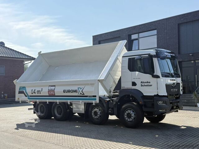 Skraldevogn MAN TGS 35.480 TGS 35.480 8x4 Retarder 3-Seiten-Kipper