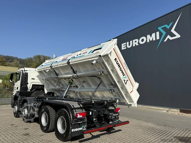 Skraldevogn MAN TGS 35.480 TGS 35.480 8x4 Retarder 3-Seiten-Kipper