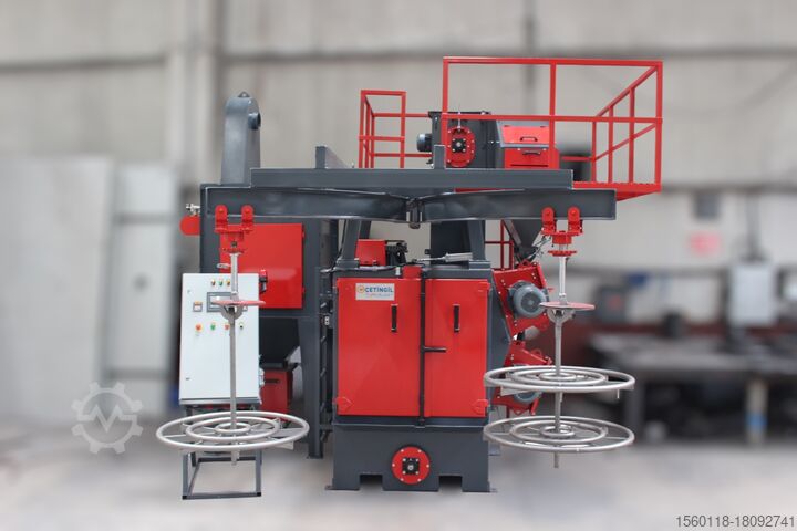 Machine de grenaillage de cintres CETINGIL ASK 70/80 NEW