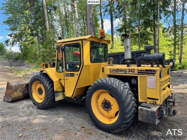 Hjullastare Lundberg 342 Wheel Loader w/ Bucket.