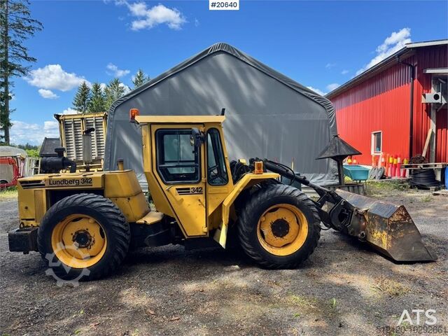 Hjullastare Lundberg 342 Wheel Loader w/ Bucket.