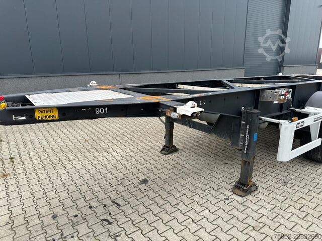 Transport de conteneurs Van Hool 3B2013 20FT ADR CHASSIS / empty weight 3.300kg ...