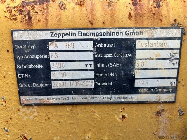 Wheel loader CAT 980