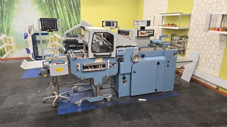 Folding machine Falzmaschine MBO T400 - 4 mit Kreutzbruch DC