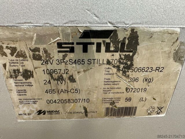 Apilador eléctrico con plataforma Still EXDS20 VS-22791 STILL EXDS20