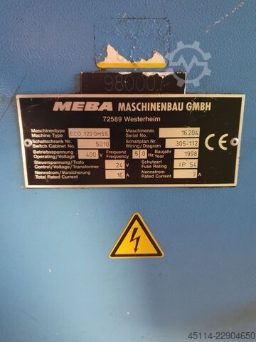 Półautomatyczna piła taśmowa MEBA ECO-320 GH SS