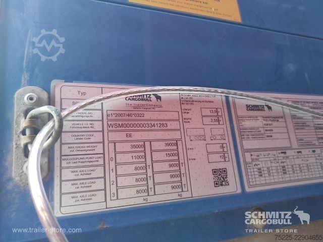 Semirimorchio con telone Schmitz Cargobull Curtainsider Standard