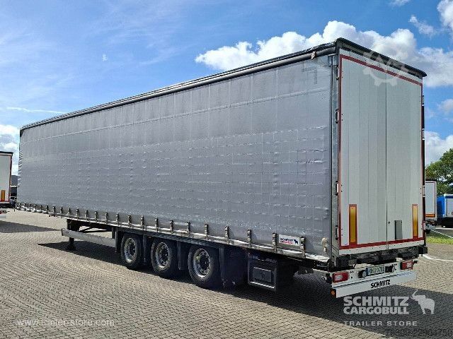 Open oplegger met zeil Schmitz Cargobull Curtainsider Mega Getränke