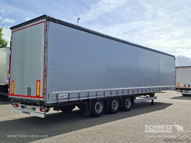 Open oplegger met zeil Schmitz Cargobull Curtainsider Mega Getränke