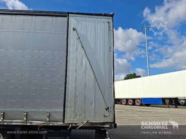 Open oplegger met zeil Schmitz Cargobull Curtainsider Mega Getränke