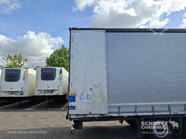 Open oplegger met zeil Schmitz Cargobull Curtainsider Mega Getränke