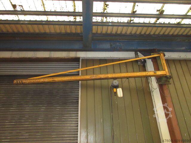 Forgódaru Falra szerelt forgódaru Daru Daru Demag Drehkran Hallenkran Kran 250KG KBKII 5 5,8 6 7m 250KG + 500KG