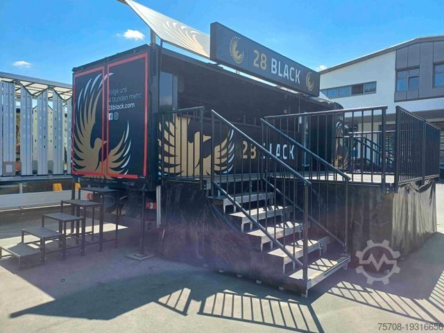 LKW mit Getränkeaufbau MERCEDES-BENZ Actros 2548 show-truck, Coctailbar incl. Bühne