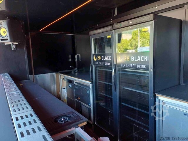LKW mit Getränkeaufbau MERCEDES-BENZ Actros 2548 show-truck, Coctailbar incl. Bühne