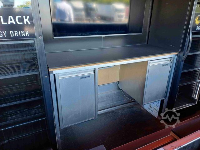 LKW mit Getränkeaufbau MERCEDES-BENZ Actros 2548 show-truck, Coctailbar incl. Bühne