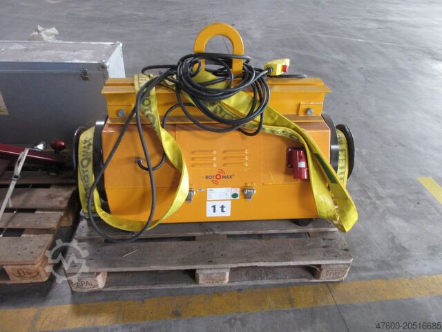 Appareil de retournement de charge R 1000/1.1 1 000 kg 1 tonne Carl Stahl Rotomax 1to 1000KG Lastwender Lastwendegerät 400V mit Steuerflasche