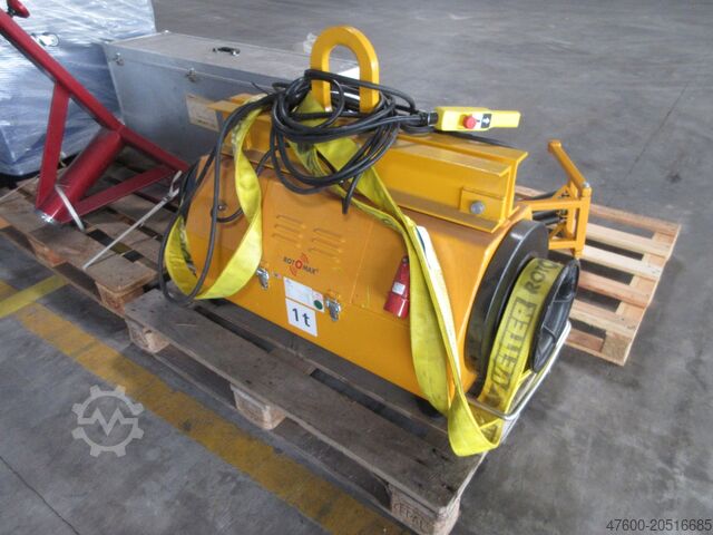 Appareil de retournement de charge R 1000/1.1 1 000 kg 1 tonne Carl Stahl Rotomax 1to 1000KG Lastwender Lastwendegerät 400V mit Steuerflasche