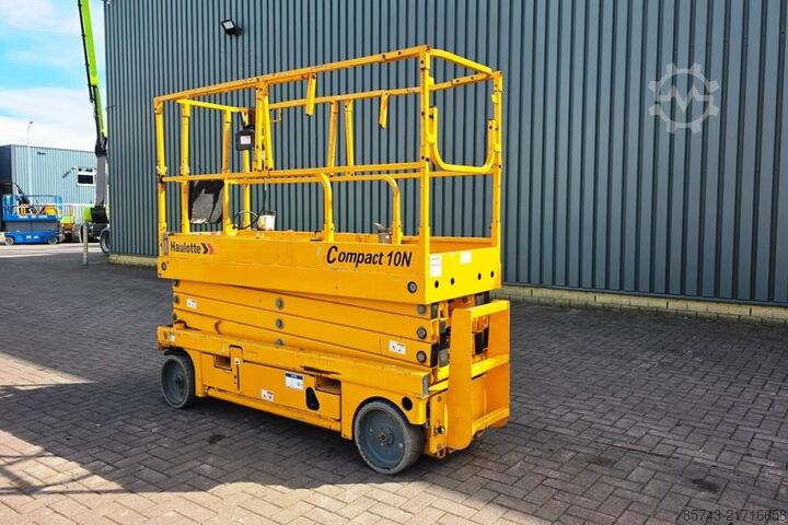 Ψαλίδι ανύψωσης Haulotte Compact 10N Electric, 10m Working Height, 230kg Ca