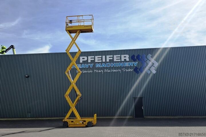 Ψαλίδι ανύψωσης Haulotte Compact 10N Electric, 10m Working Height, 230kg Ca