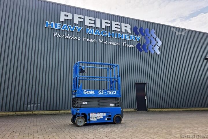 Ψαλίδι ανύψωσης Genie GS1932 Electric, Working Height 7.8 m, 227kg Capac