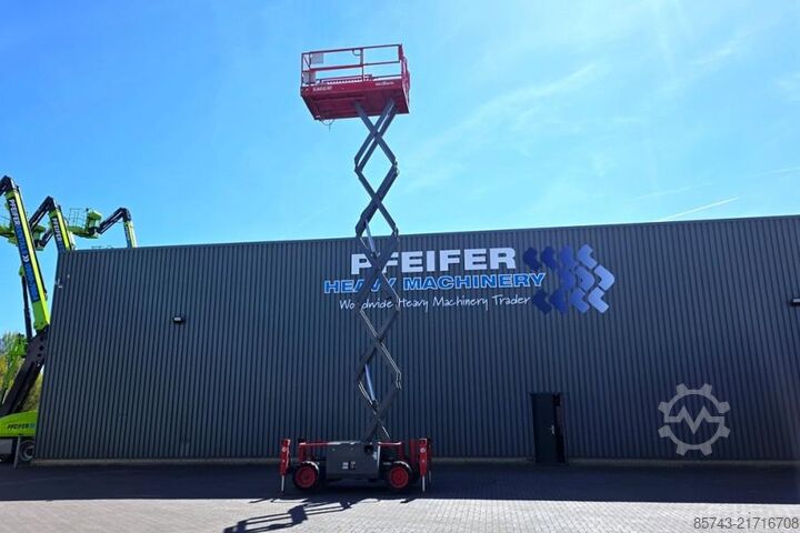 Ψαλίδι ανύψωσης SkyJack SJ6832RT Diesel, 4x4 Drive, 11.6m Working Height,