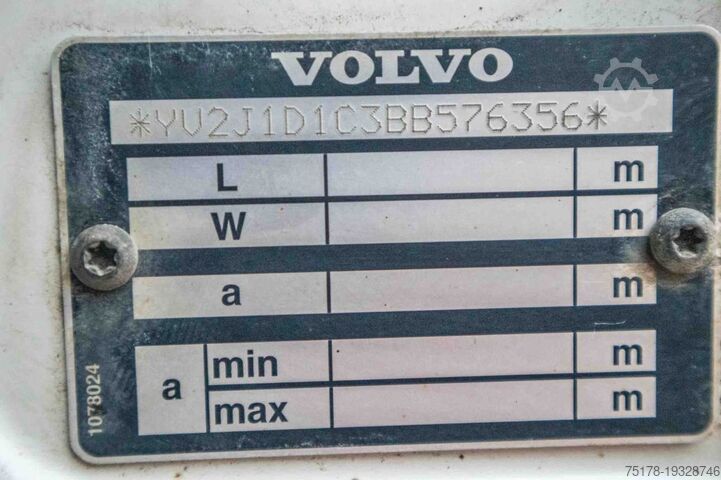 Dekzeil VOLVO FM 330+10 pneus/tires-intarder