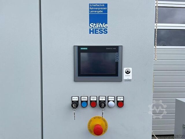 Ultrafijne slijpmachine staal Hess Saturn Roto Finish Stähle Hess Saturn Roto Finish