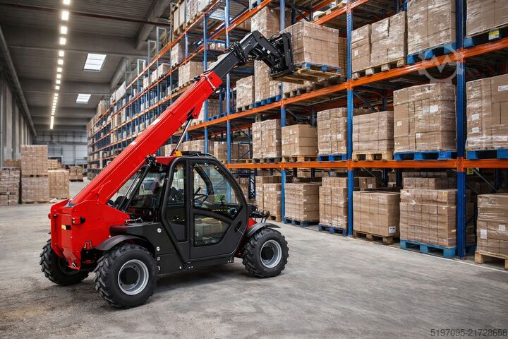 Teleskoplæsser med bakkamera Tec-Point Motor Kohler 55,4 kW NEU! 2,5 t / 5,9 m – NEU! Vollausstattung