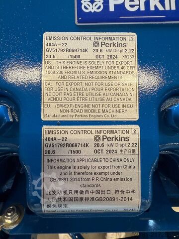 Tilslag FG Wilson P22-1 - 22 kVA Open Genset - DPX-16002-O