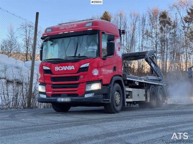 Portal arm system Scania P450
