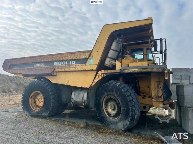 Dumpbil Euclid R60 Dump Truck Rep. object