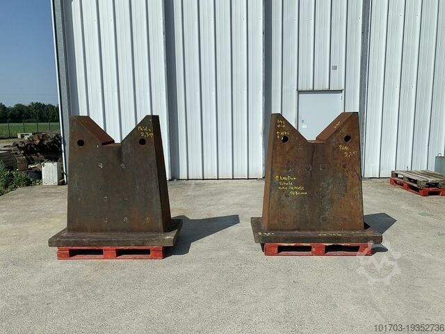 Gietijzeren V-steunen Supports en V en fonte