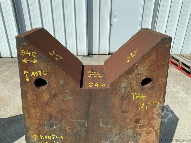 Gietijzeren V-steunen Supports en V en fonte