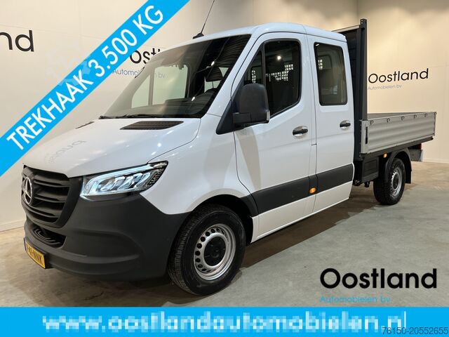 Platform van double cab Mercedes-Benz Sprinter 317 CDI L2 RWD DC Dubbel Cabine Open L...