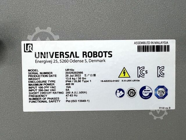Industrijski robot Universal Robots UR10e