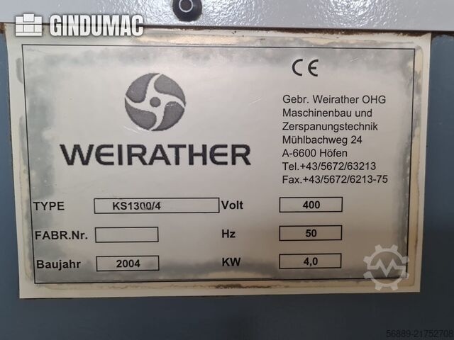 WEIRATHER KS1300/4 WEIRATHER KS1300/4