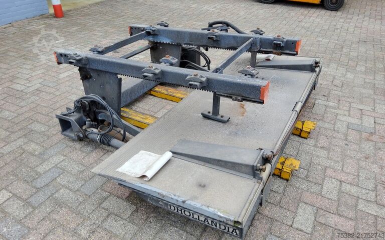 Hidraulični zadnji podizač Dhollandia ONDERSCHUIF LAADKLEP 2000 KG. + ROLSTOPS - 24 VOLT